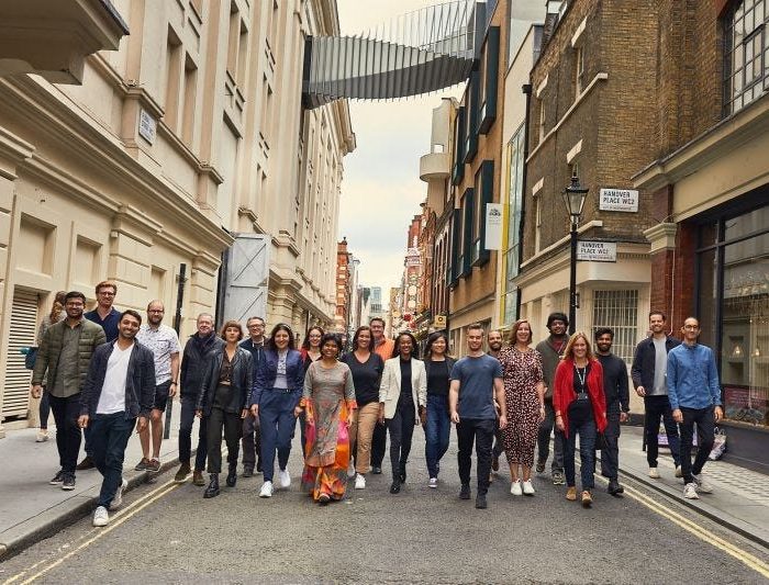 humanising autonomy group photo on the street